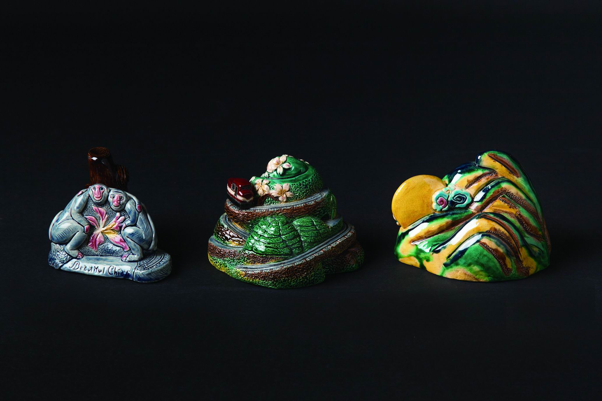 龍鳳祥交趾陶